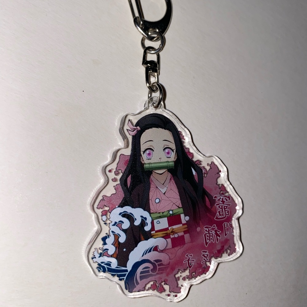 Nezuko Acrylic Keychain - Picture 2 of 4